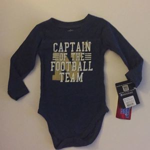 Wes and Willy Navy Onesie